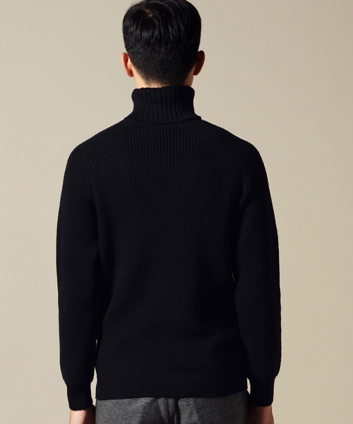 BEAUTY&YOUTH UNITED ARROWS(ビューティーアンドユースユナイテッドアローズ)の「BY クリヤ ウール タートル ニット ◆(ニット/セーター・メンズ・ホワイト/ベージュ/ネイビー・X-LARGE/SMALL/MEDIUM/LARGE)」の12枚目の写真