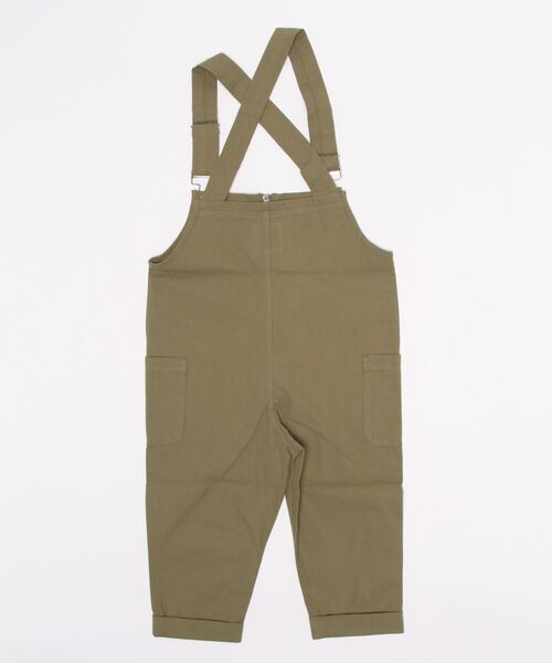 Smoothy（スムージー）の「Smoothy Overall / スムージー オーバーオール（サロペット/オーバーオール・キッズ・カーキ/ブラック/ブラウン系その他・S/M/XL/L）」の4枚目の写真