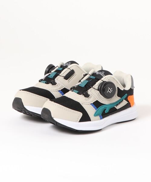 DIAL DRIVE(ダイヤルドライブ)の「《ダイヤルDRIVE》フュージョン(スニーカー・キッズ・ベージュ/ホワイト/ブラック・20.0cm/21.0cm/18.0cm/17.0cm/19.0cm/22.0cm/23.0cm)」の3枚目の写真