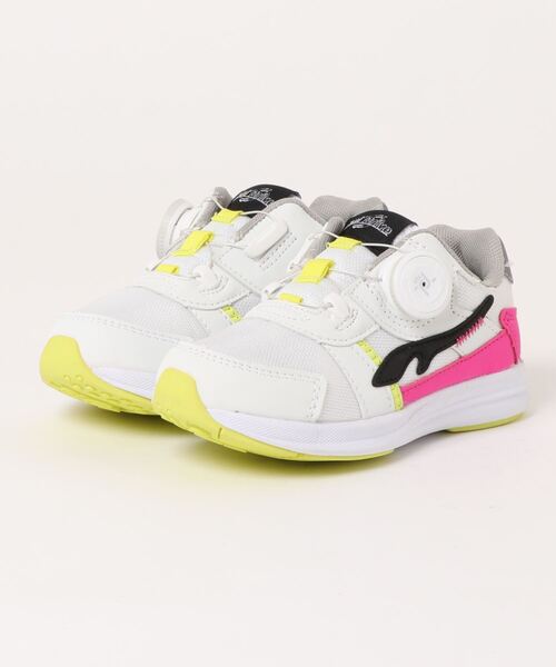 DIAL DRIVE(ダイヤルドライブ)の「《ダイヤルDRIVE》フュージョン(スニーカー・キッズ・ベージュ/ホワイト/ブラック・20.0cm/21.0cm/18.0cm/17.0cm/19.0cm/22.0cm/23.0cm)」の2枚目の写真