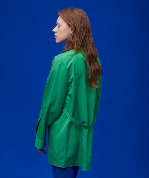 UNITED TOKYO（ユナイテッドトウキョウ）の「ウエーブレイヤーシャツ（シャツ/ブラウス・レディース・ブラック/グリーン/アイボリー・FREE）」の13枚目の写真