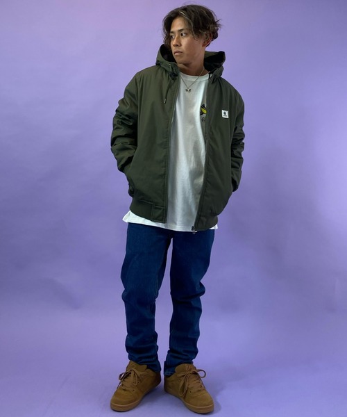 HANES（ヘインズ）の「HANES/ヘインズ 2枚組　無地ロンT H5440（Tシャツ/カットソー・メンズ・ホワイト×ブラック・S/M/L/XL）」の15枚目の写真