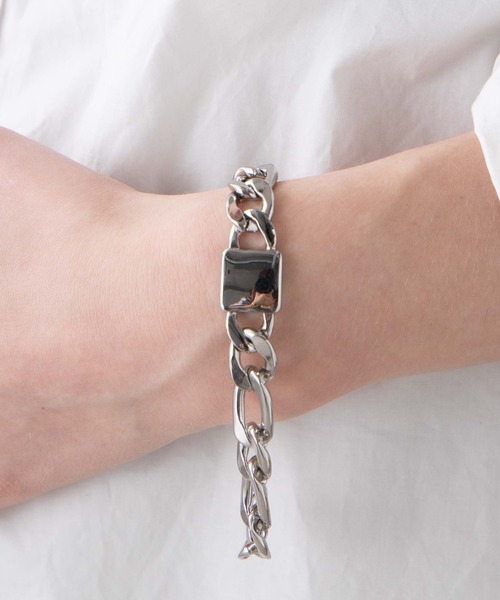 WEGO(ウィゴー)の「WEGO/アソートチェーンブレス(ブレスレット・メンズ・その他1/その他2/その他3/その他4/その他5/その他6/その他7/その他8/その他9/その他10・FREE)」の4枚目の写真