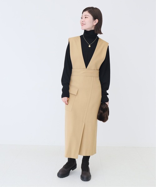 Spick & Span 【5 1/2】ジャンパースカート Spick & Span（スピックアンドスパン）の「【5 1/2】CARGO-LINE