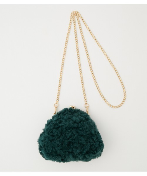 RODEO CROWNS WIDE BOWL(ロデオクラウンズワイドボウル)の「ボアポシェット(ショルダーバッグ・レディース・ベージュ/パープル/イエロー/グリーン・FREE)」の18枚目の写真