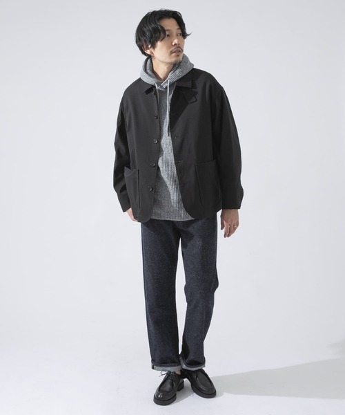 URBAN RESEARCH ROSSO MEN(アーバンリサーチロッソメン)の「ワッフルニットパーカー(パーカー・メンズ・グレー/ブラック・LARGE/X-LARGE/MEDIUM)」の8枚目の写真