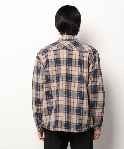 Hurley (ハーレー)の「M SANTA CRUZ SHERPA SHACKET / ハーレー 裏ボア フランネル シャツジャケット ユニセックス(シャツ/ブラウス・メンズ・カーキブラウン/グレー系その他/オリーブ/ブラック/ブラウン・SMALL/MEDIUM/LARGE/X-LARGE)」の7枚目の写真