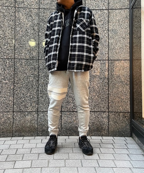 Hurley (ハーレー)の「M SANTA CRUZ SHERPA SHACKET / ハーレー 裏ボア フランネル シャツジャケット ユニセックス(シャツ/ブラウス・メンズ・カーキブラウン/グレー系その他/オリーブ/ブラック/ブラウン・SMALL/MEDIUM/LARGE/X-LARGE)」の2枚目の写真