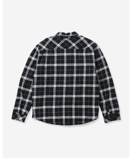 Hurley (ハーレー)の「M SANTA CRUZ SHERPA SHACKET / ハーレー 裏ボア フランネル シャツジャケット ユニセックス(シャツ/ブラウス・メンズ・カーキブラウン/グレー系その他/オリーブ/ブラック/ブラウン・SMALL/MEDIUM/LARGE/X-LARGE)」の10枚目の写真
