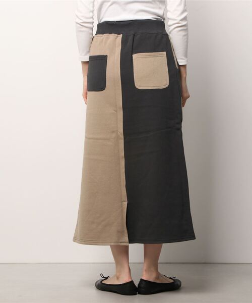 Mac-House（マックハウス）の「CAPTAIN STAG キャプテンスタッグ 裏起毛スカート（スカート・レディース・ブラック/ベージュ/グレー・L/M）」の5枚目の写真