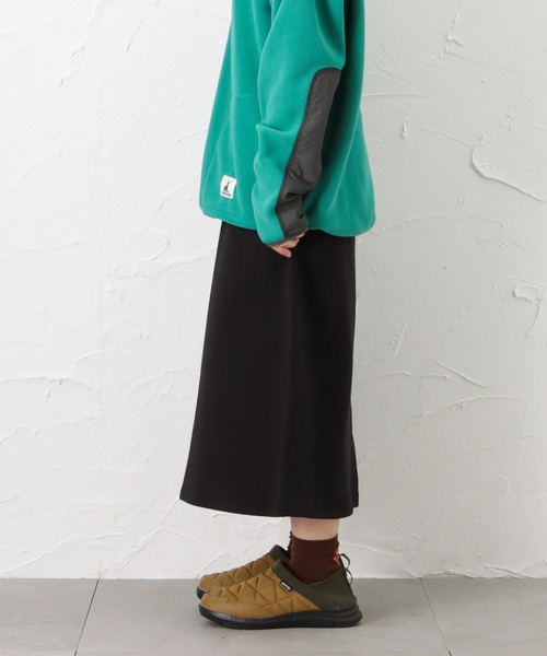 Mac-House（マックハウス）の「CAPTAIN STAG キャプテンスタッグ 裏起毛スカート（スカート・レディース・ブラック/ベージュ/グレー・L/M）」の9枚目の写真