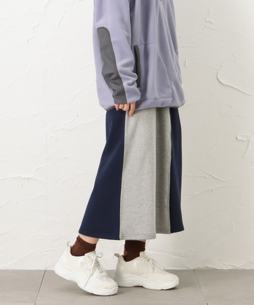 Mac-House（マックハウス）の「CAPTAIN STAG キャプテンスタッグ 裏起毛スカート（スカート・レディース・ブラック/ベージュ/グレー・L/M）」の17枚目の写真