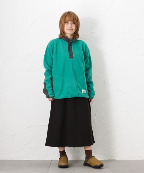 Mac-House（マックハウス）の「CAPTAIN STAG キャプテンスタッグ 裏起毛スカート（スカート・レディース・ブラック/ベージュ/グレー・L/M）」の4枚目の写真