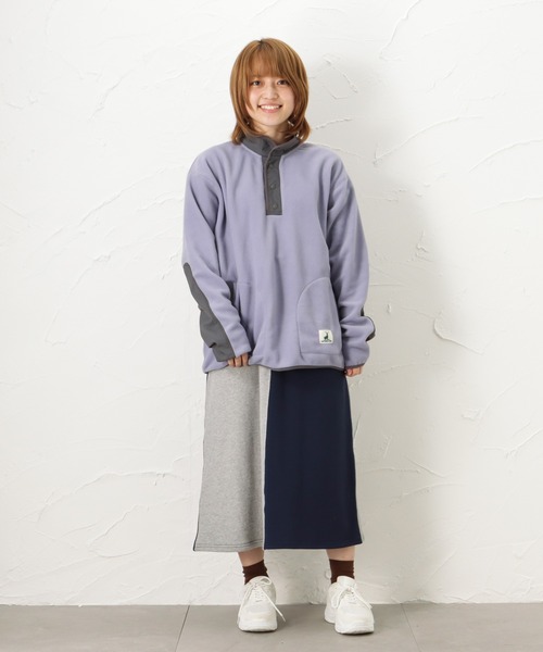 Mac-House（マックハウス）の「CAPTAIN STAG キャプテンスタッグ 裏起毛スカート（スカート・レディース・ブラック/ベージュ/グレー・L/M）」の6枚目の写真