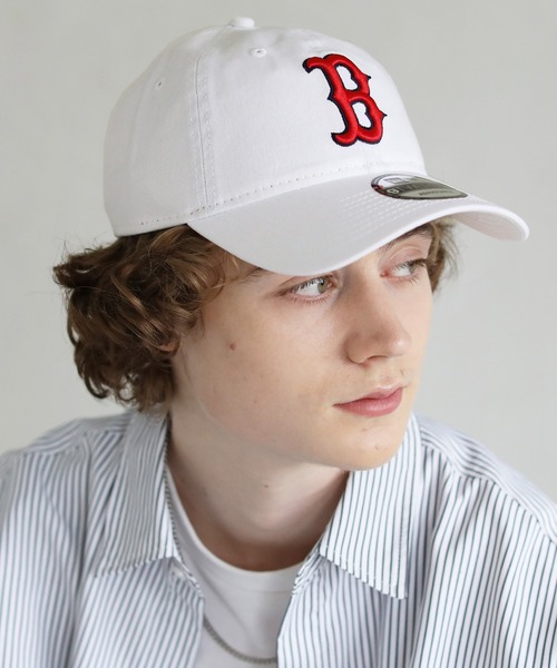 NEW ERA（ニューエラ）の「NEWERA MLB ベースボールキャップ（キャップ・メンズ・ブラック系/ブラック系1/グレー系/ダークグリーン系/ダークグリーン系1/グリーン系/ネイビー系/ネイビー系1/ネイビー系2/ネイビー系3/ホワイト系1/ブラック系3/ブラック系2/ホワイト系/レッド系/グリーン系1/グレー系1/ブラウン系/ネイビー系4/ベージュ系/ベージュ系1/グレー系2/ネイビー系7/ネイビー系8/ホワイト系2/ホワイト系3/グリーン系2/ブルー系/ネイビー系5/ネイビー系6/ベージュ系2/ベージュ系3・ONESIZE）」の4枚目の写真