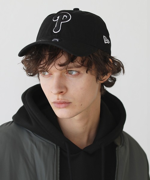 NEW ERA（ニューエラ）の「NEWERA MLB ベースボールキャップ（キャップ・メンズ・ブラック系/ブラック系1/グレー系/ダークグリーン系/ダークグリーン系1/グリーン系/ネイビー系/ネイビー系1/ネイビー系2/ネイビー系3/ホワイト系1/ブラック系3/ブラック系2/ホワイト系/レッド系/グリーン系1/グレー系1/ブラウン系/ネイビー系4/ベージュ系/ベージュ系1/グレー系2/ネイビー系7/ネイビー系8/ホワイト系2/ホワイト系3/グリーン系2/ブルー系/ネイビー系5/ネイビー系6/ベージュ系2/ベージュ系3・ONESIZE）」の6枚目の写真