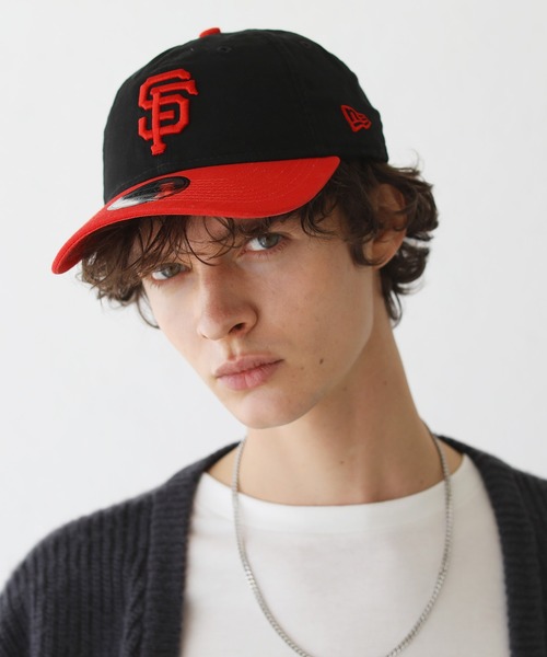 NEW ERA（ニューエラ）の「NEWERA MLB ベースボールキャップ（キャップ・メンズ・ブラック系/ブラック系1/グレー系/ダークグリーン系/ダークグリーン系1/グリーン系/ネイビー系/ネイビー系1/ネイビー系2/ネイビー系3/ホワイト系1/ブラック系3/ブラック系2/ホワイト系/レッド系/グリーン系1/グレー系1/ブラウン系/ネイビー系4/ベージュ系/ベージュ系1/グレー系2/ネイビー系7/ネイビー系8/ホワイト系2/ホワイト系3/グリーン系2/ブルー系/ネイビー系5/ネイビー系6/ベージュ系2/ベージュ系3・ONESIZE）」の7枚目の写真