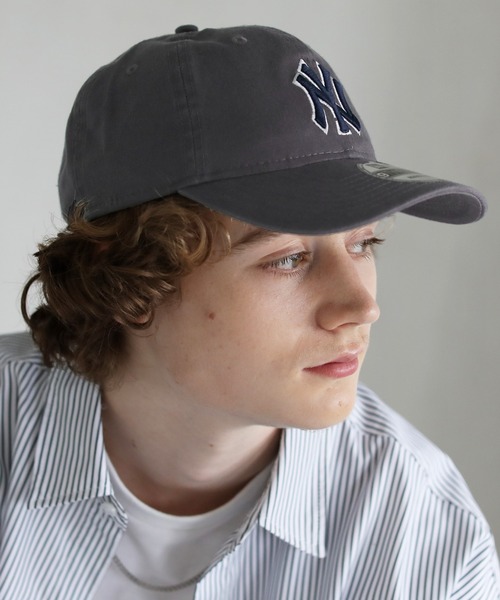 NEW ERA（ニューエラ）の「NEWERA MLB ベースボールキャップ（キャップ・メンズ・ブラック系/ブラック系1/グレー系/ダークグリーン系/ダークグリーン系1/グリーン系/ネイビー系/ネイビー系1/ネイビー系2/ネイビー系3/ホワイト系1/ブラック系3/ブラック系2/ホワイト系/レッド系/グリーン系1/グレー系1/ブラウン系/ネイビー系4/ベージュ系/ベージュ系1/グレー系2/ネイビー系7/ネイビー系8/ホワイト系2/ホワイト系3/グリーン系2/ブルー系/ネイビー系5/ネイビー系6/ベージュ系2/ベージュ系3・ONESIZE）」の12枚目の写真