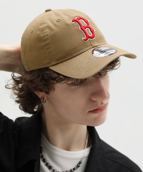 NEW ERA（ニューエラ）の「NEWERA MLB ベースボールキャップ（キャップ・メンズ・ブラック系/ブラック系1/グレー系/ダークグリーン系/ダークグリーン系1/グリーン系/ネイビー系/ネイビー系1/ネイビー系2/ネイビー系3/ホワイト系1/ブラック系3/ブラック系2/ホワイト系/レッド系/グリーン系1/グレー系1/ブラウン系/ネイビー系4/ベージュ系/ベージュ系1/グレー系2/ネイビー系7/ネイビー系8/ホワイト系2/ホワイト系3/グリーン系2/ブルー系/ネイビー系5/ネイビー系6/ベージュ系2/ベージュ系3・ONESIZE）」の16枚目の写真