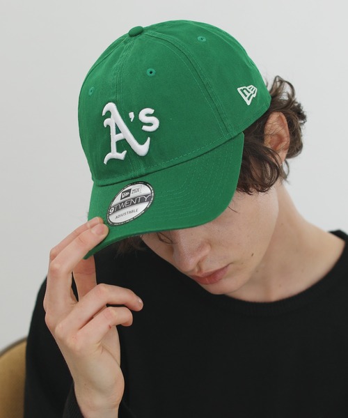 NEW ERA（ニューエラ）の「NEWERA MLB ベースボールキャップ（キャップ・メンズ・ブラック系/ブラック系1/グレー系/ダークグリーン系/ダークグリーン系1/グリーン系/ネイビー系/ネイビー系1/ネイビー系2/ネイビー系3/ホワイト系1/ブラック系3/ブラック系2/ホワイト系/レッド系/グリーン系1/グレー系1/ブラウン系/ネイビー系4/ベージュ系/ベージュ系1/グレー系2/ネイビー系7/ネイビー系8/ホワイト系2/ホワイト系3/グリーン系2/ブルー系/ネイビー系5/ネイビー系6/ベージュ系2/ベージュ系3・ONESIZE）」の19枚目の写真