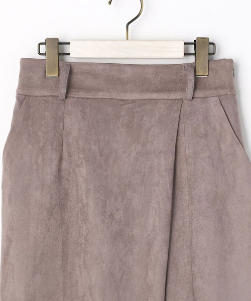 NICOLE white(ニコルホワイト)の「ベルト付きコクーンタイトスカート(スカート・レディース・グレー/サックスブルー/グレー系/ベージュ系・FREE)」の13枚目の写真