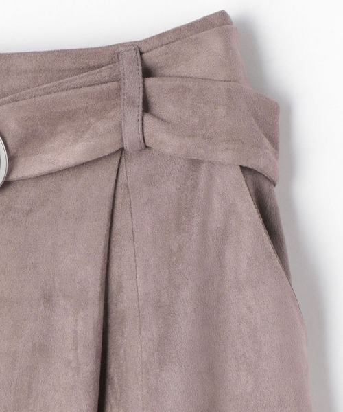 NICOLE white(ニコルホワイト)の「ベルト付きコクーンタイトスカート(スカート・レディース・グレー/サックスブルー/グレー系/ベージュ系・FREE)」の14枚目の写真