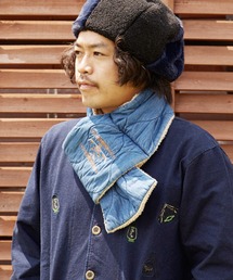 メンズのマフラー ブルー ネイビー 青色系 キルティング ファッション通販 Zozotown