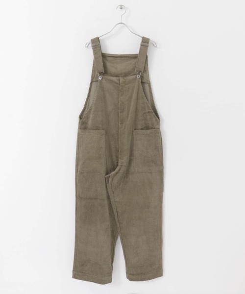 SENSE OF PLACE by URBAN RESEARCH(センスオブプレイスバイアーバンリサーチ)の「ヘビーコーデュロイオーバーオール(サロペット/オーバーオール・メンズ・ライトブルー/ブラック/ベージュ・MEDIUM/LARGE)」の22枚目の写真