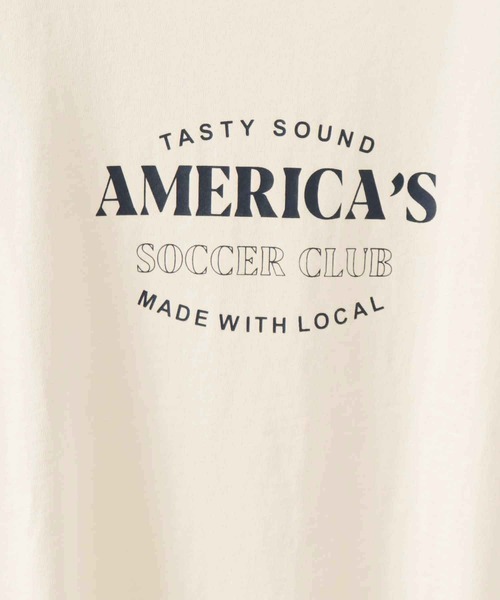 sara&cake（サラアンドケイク）の「AMERICA'S Tシャツ（Tシャツ/カットソー・レディース・ホワイト/グリーン・FREE）」の14枚目の写真