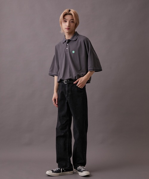 re_k by JUNRED(レクバイジュンレッド)の「【 re_k by JUNRed 】レングスが選べる ストレートデニムパンツ(デニムパンツ・メンズ・ブラック/ブルー・S/M/L/S1/M1/L1)」の22枚目の写真