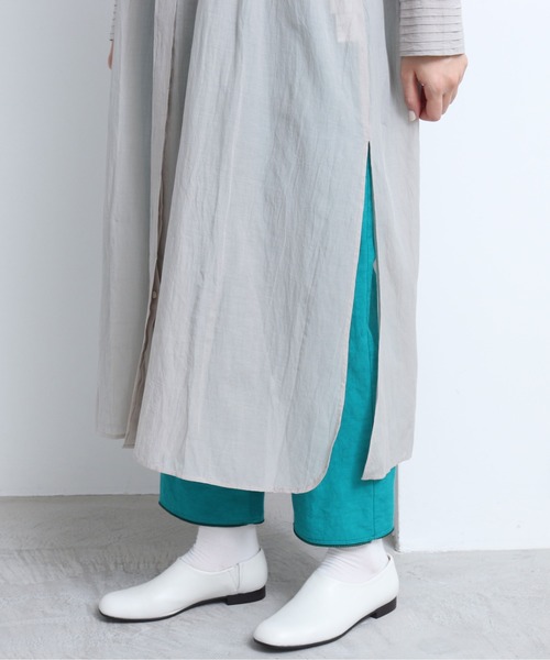 yuni（ユニ ）の「slub コットンキュプラ product dye petti