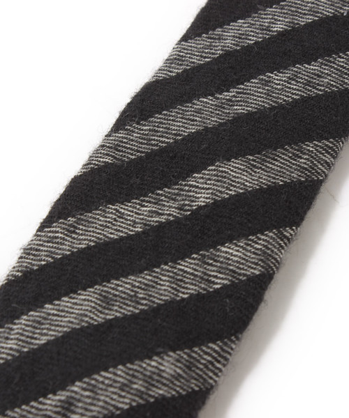 LAD MUSICIAN（ラッドミュージシャン）の「レジメンタル柄ネクタイ（ネクタイ・メンズ・グレー・-）」の3枚目の写真