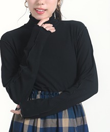 rps | 配色メロータートルネックカットソー(Tシャツ/カットソー)