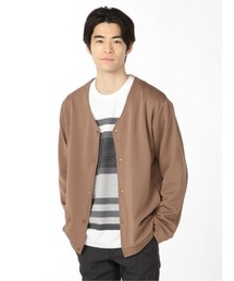 m.f.editorial（エムエフエディトリアル）の「エムエフエディトリアルメンズ/m.f.editorial:MEN　ストレッチポンチ スナップカーディガン（カーディガン/ボレロ・メンズ）」