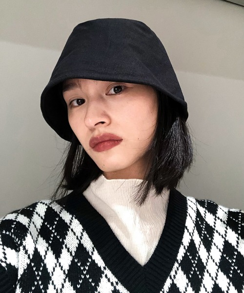 MANGROVE（マングローブ）の「リネンライクメトロハット（ハット・レディース・ホワイト/ブラック/グレー・FREE）」の12枚目の写真