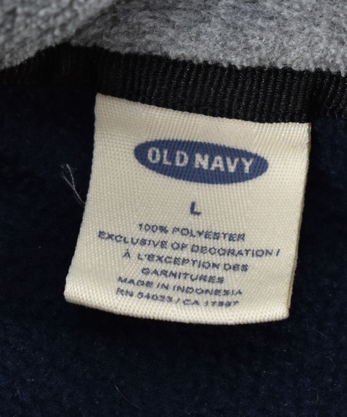 OLD NAVY（オールドネイビー）の「【ヴィンテージ古着】Y2K OLD NAVY/オールドネイビー ハーフジップ フリースジャケット（ブルゾン・メンズ・ネイビー・LARGE）」の7枚目の写真