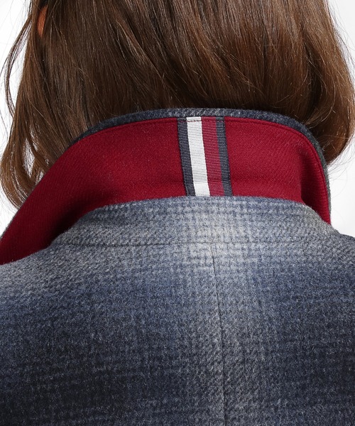 TOMMY HILFIGER（トミーヒルフィガー）の「シャドーチェックチェスターコート（チェスターコート・レディース・ネイビー/イエロー・32inch/34inch/36inch）」の10枚目の写真