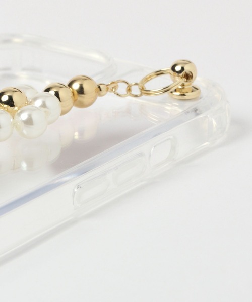 Me%(ミィパーセント)の「【iPhone13Pro対応】オハナハンドルフック13pro(スマホケース/カバー・レディース・ホワイト/ブラック・FREE)」の7枚目の写真