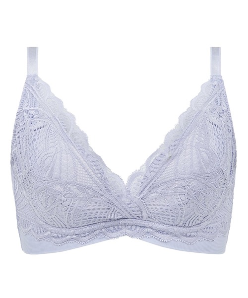 BRADELIS NEWYORK(ブラデリスニューヨーク)の「ブラデリス WithMe ハートカップブラ22S1 補整下着 補正下着 ノンワイヤー(ブラジャー・レディース・ブルー/グリーン/オレンジ系その他・LL/L/3L/M/S)」の3枚目の写真
