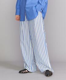 BEAUTY&YOUTH UNITED ARROWS | BY ストライプ イージーパンツ -ウォッシャブル-(その他パンツ)