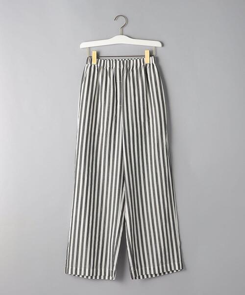 BEAUTY&YOUTH UNITED ARROWS（ビューティーアンドユースユナイテッドアローズ）の「BY ストライプ イージーパンツ -ウォッシャブル-（その他パンツ・レディース・ライトブルー/ブラック/ネイビー・S/M）」の8枚目の写真