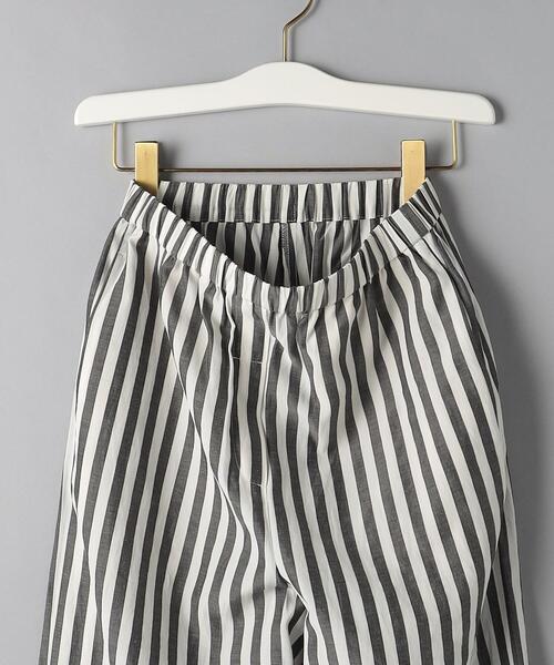 BEAUTY&YOUTH UNITED ARROWS（ビューティーアンドユースユナイテッドアローズ）の「BY ストライプ イージーパンツ -ウォッシャブル-（その他パンツ・レディース・ライトブルー/ブラック/ネイビー・S/M）」の12枚目の写真