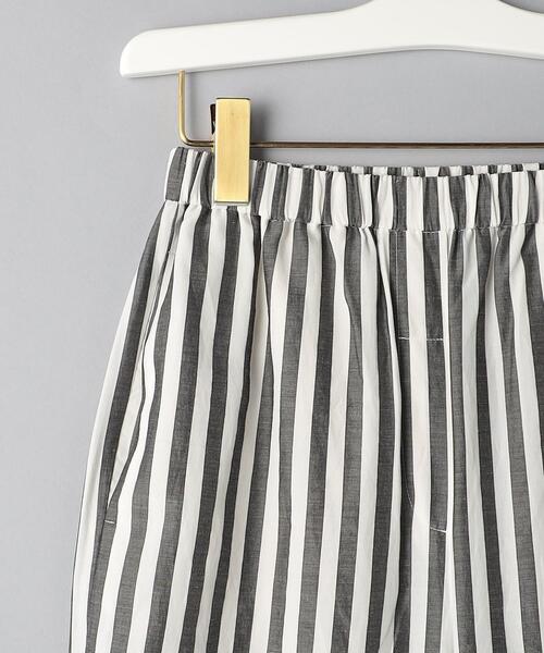 BEAUTY&YOUTH UNITED ARROWS（ビューティーアンドユースユナイテッドアローズ）の「BY ストライプ イージーパンツ -ウォッシャブル-（その他パンツ・レディース・ライトブルー/ブラック/ネイビー・S/M）」の14枚目の写真