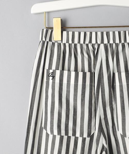BEAUTY&YOUTH UNITED ARROWS（ビューティーアンドユースユナイテッドアローズ）の「BY ストライプ イージーパンツ -ウォッシャブル-（その他パンツ・レディース・ライトブルー/ブラック/ネイビー・S/M）」の20枚目の写真