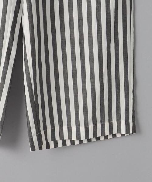 BEAUTY&YOUTH UNITED ARROWS（ビューティーアンドユースユナイテッドアローズ）の「BY ストライプ イージーパンツ -ウォッシャブル-（その他パンツ・レディース・ライトブルー/ブラック/ネイビー・S/M）」の17枚目の写真