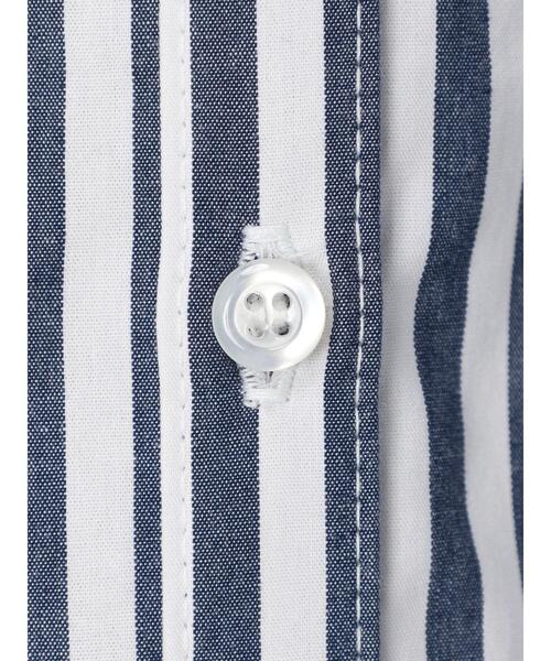 AMERICAN HOLIC(アメリカンホリック)の「SETニットベスト+ギャザーシャツワンピース(ワンピース・レディース・オフホワイト/その他5/ストライプ・M/L)」の12枚目の写真