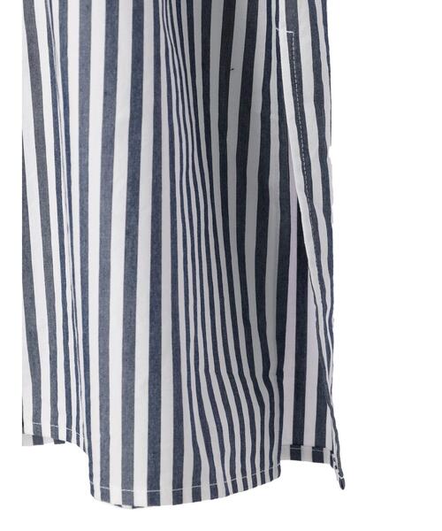 AMERICAN HOLIC(アメリカンホリック)の「SETニットベスト+ギャザーシャツワンピース(ワンピース・レディース・オフホワイト/その他5/ストライプ・M/L)」の13枚目の写真