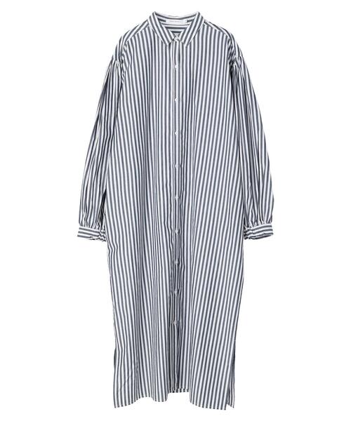 AMERICAN HOLIC(アメリカンホリック)の「SETニットベスト+ギャザーシャツワンピース(ワンピース・レディース・オフホワイト/その他5/ストライプ・M/L)」の15枚目の写真