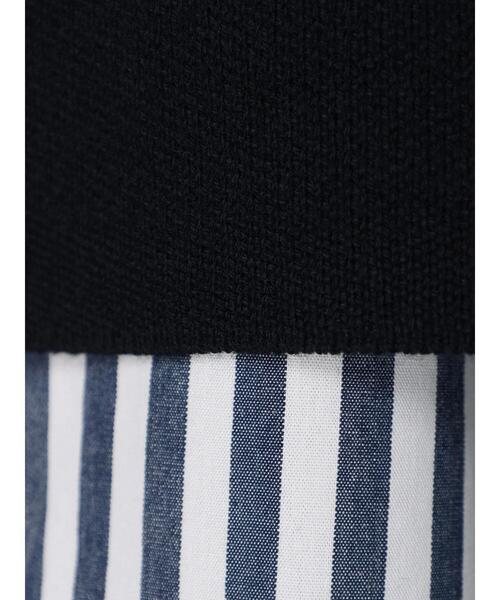 AMERICAN HOLIC(アメリカンホリック)の「SETニットベスト+ギャザーシャツワンピース(ワンピース・レディース・オフホワイト/その他5/ストライプ・M/L)」の16枚目の写真