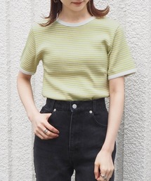 tiptop | ボーダーリンガーT(Tシャツ/カットソー)